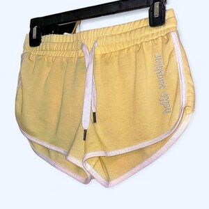 Yellow Women's Shorts